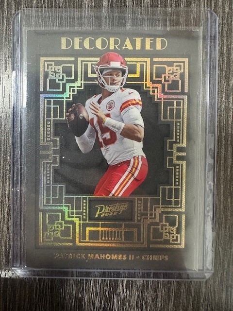 2022 Panini Prestige Patrick Mahomes Decorated SP Case Hit!!