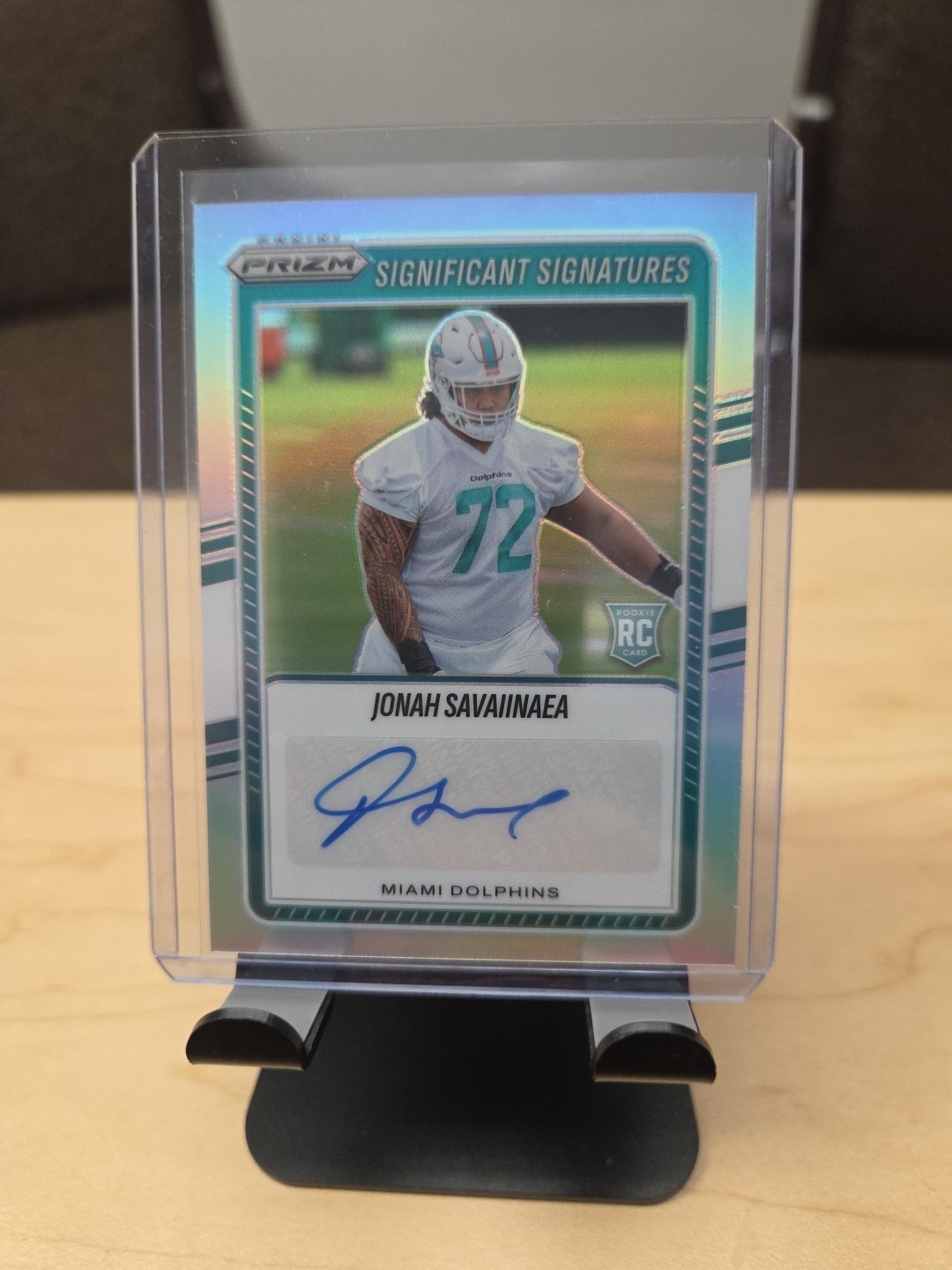 2025 Panini Prizm - Significant Signatures Jonah Savaiinaea #SSI-JOS (AU, RC)