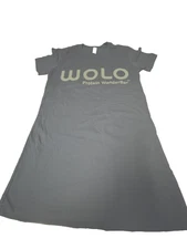 WOLO WanderBar Women's Protein T-Shirt - Size Small, Navy Blue