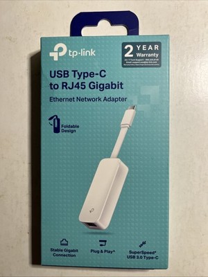 TP-Link UE300C USB C To Ethernet Adapter RJ45 To USB C Thunderbolt 3/4