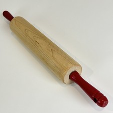 J.K. Adams Maple Wood Rolling Pin 15" x 2-1/8" Barrel &mdash; 18" Made In USA