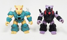 Battle Beasts Lot #52 Pew-Trid Skunk & #50 Saber Sword Tiger 1987 Hasbro Takara 