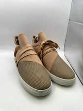 Steve Madden Lancer Sneakers Womens US 10M Blush Brown Lace Up Casual Shoes