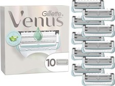 Gillette Venus for Pubic Hair and Skin, 10 Razor Blade Refills