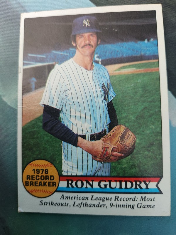 1979 Topps - Ron Guidry #202