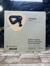 TheraGun Therabody Relief - Quiet Deep Tissue Therapy Massage Gun - Black