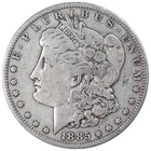 1885 O Morgan Dollar F Fine 90% Silver $1 US Coin Collectible