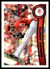 Bronson Arroyo 2011 Topps #98 Reds MLB READ FREE SHIPPING AutographDen