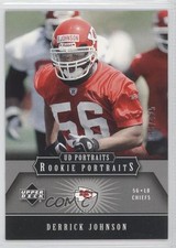 2005 Upper Deck Portraits Rookie Portraits 66/425 Derrick Johnson #169 0a1