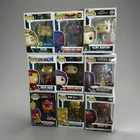Funko Pop Marvel Lot Of 9 Spider-Man Iron Man Black Panther Sylvie Miles Morales