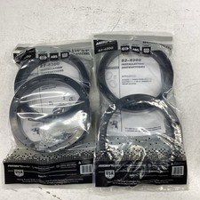 2x Metra 82-4300 Universal 1" Speaker Adapter Brackets 2/Pack