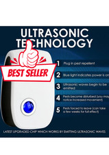 Best Triple set of  Sonic Pest Repellers –works fast, Mice, Rats & Insects