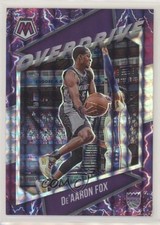 2020-21 Panini Mosaic Overdrive De'Aaron Fox #24 0hl