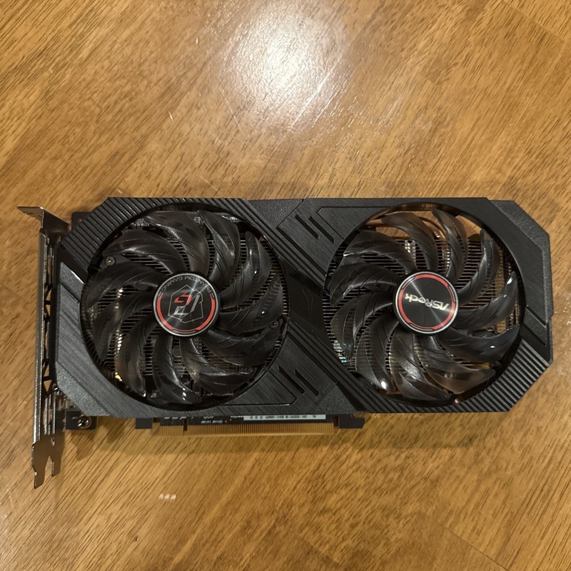 ASRock AMD Radeon RX 6500 XT Phantom Gaming D OC 4GB GDDR6 Graphics Card