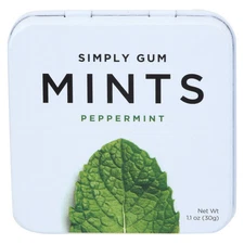 Mints Peppermints 30 Grams(Case Of 6) By Simplygum