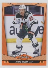2024-25 O-Pee-Chee Orange Border 4/25 Jonas Brodin #326 2o7