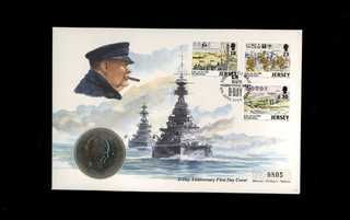 1994 50th Anniversary D Day Coin Cover