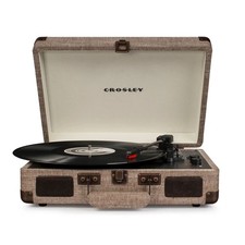 Image of Crosley Cruiser Turntable Deluxe Havana Portable Bluetooth Vinyl Record Player