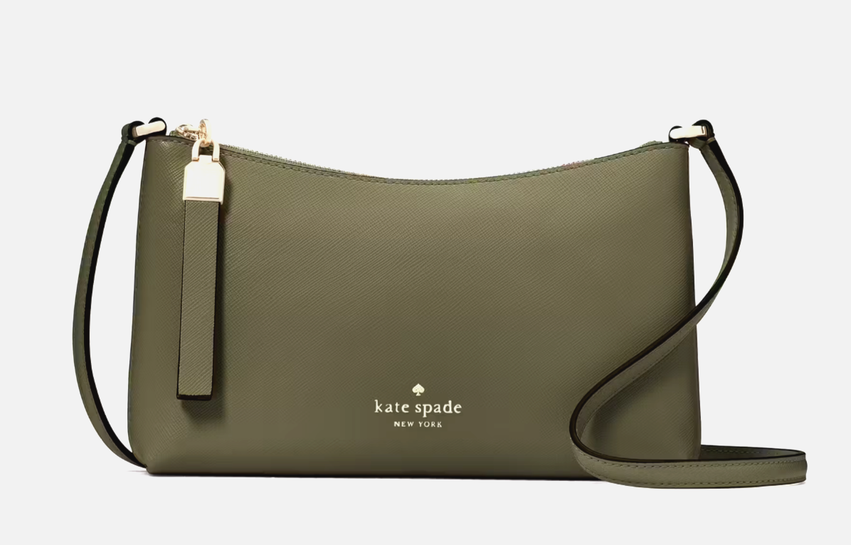 New Kate Spade Sadie Crossbody Saffiano Leather Seaweed | eBay
