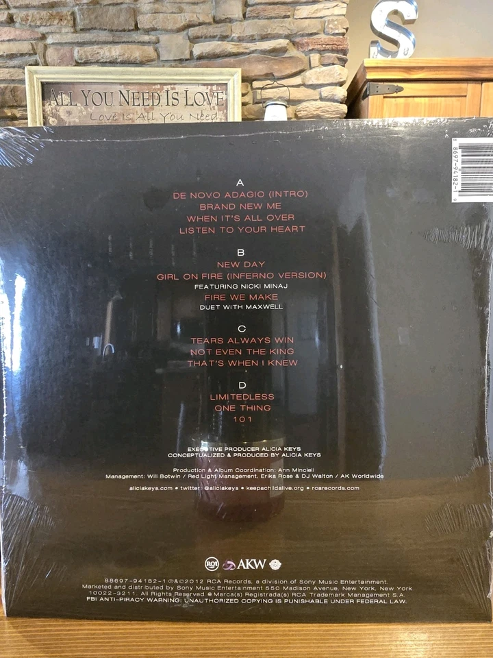 Alicia Keys - Girl On Fire  2 LP SEALED Foto 2 de 2