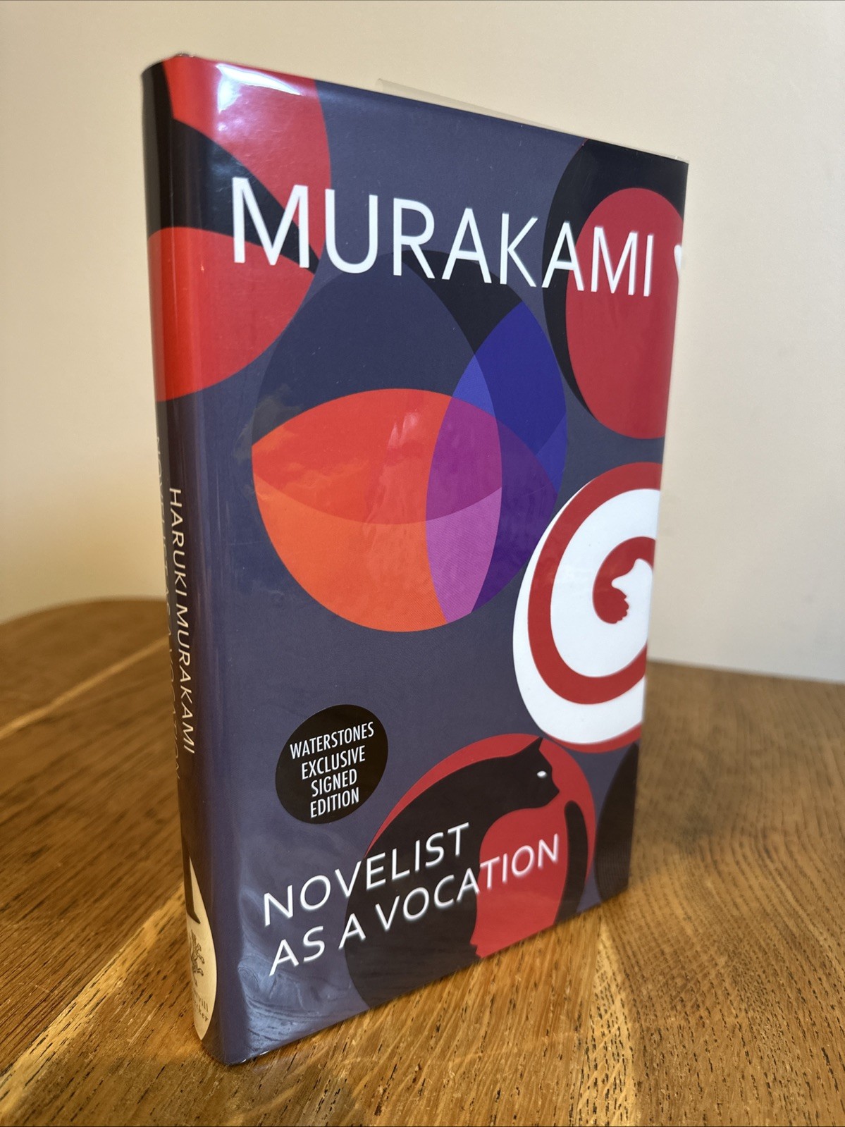 Novelist as a Vocation by Haruki Murakami SIGNED 2022 UK 1/1 HB Harvill Secker