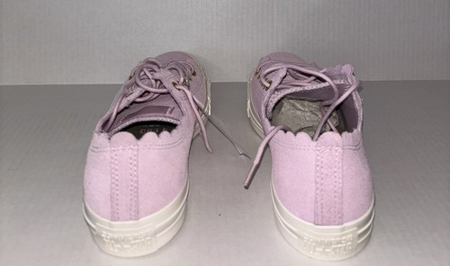 Converse Chuck Taylor All Star Damenschuhe 8,5 Rüschen Nervenkitzel pink niedrig Jakobsmuschel - Bild 10 von 13