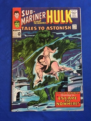 Tales to Astonish #71 FN+ (6.5) MARVEL ( Vol 1 1965) Hulk, Sub-Mariner (C)