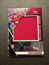 2024 Panini Phoenix Isaac Guerendo RC Rookie Silhouettes Jersey Auto /299 49ers