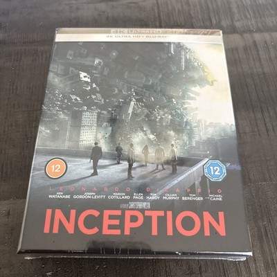 INCEPTION (2010) Ultimate Collector's Edition 4K UHD Blu-Ray Steelbook SEALED