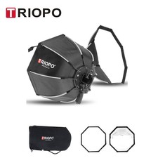 Triopo KS2-55 Softbox 21.6in/55cm Octagon Umbrella Photography Softbox KS2-55 
