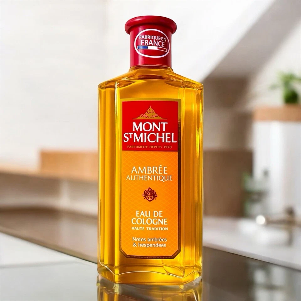 Mont St Michel Ambrée Authentique para homens 250 ml Eau de Cologne - Imagem 3 de 4