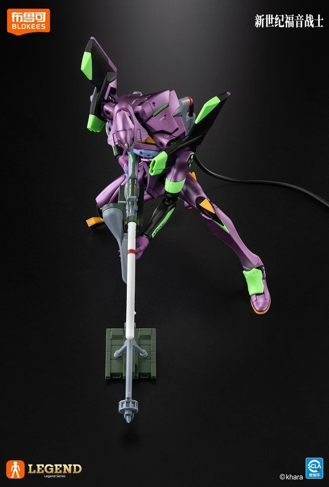 Blokees Evangelion EVA-TV Series Unit 01 Legend Edition Action Figure Model Kit - Image 2 of 4