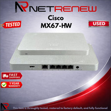 Cisco MX67-HW Meraki Router Security Appliance