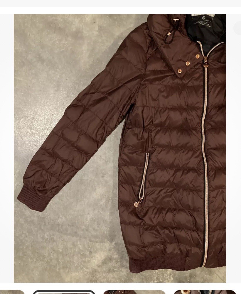 Bernardo Packable Down Puffer Coat Jacket Long Ho… - image 2