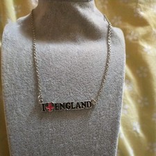 Gioielli Moda - NUOVO - Ciondolo "I Love England"
