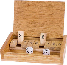 Shut the Box - Compact Travel Edition for On-the-Go Fun