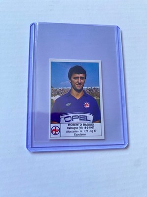 1985-86 EDIS CALCIATORI (ROBERTO BAGGIO) #70 PAOLO MONELLI ROOKIE ERROR ERROR