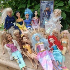 Huge Joblot Barbie/Disney Dolls + Vintage X 17 Chic/Cinderella/Etc