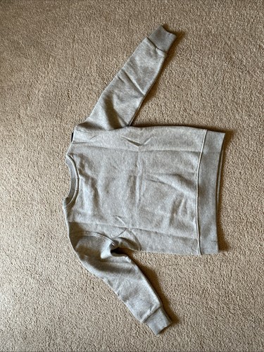 Polo Ralph Lauren Bear Crewneck Sweatshirt Youth Sz 6 gray fleece New! - Picture 5 of 5