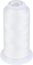 100 Cotton Thread 1641 Yards White for Sewing Quilting  50