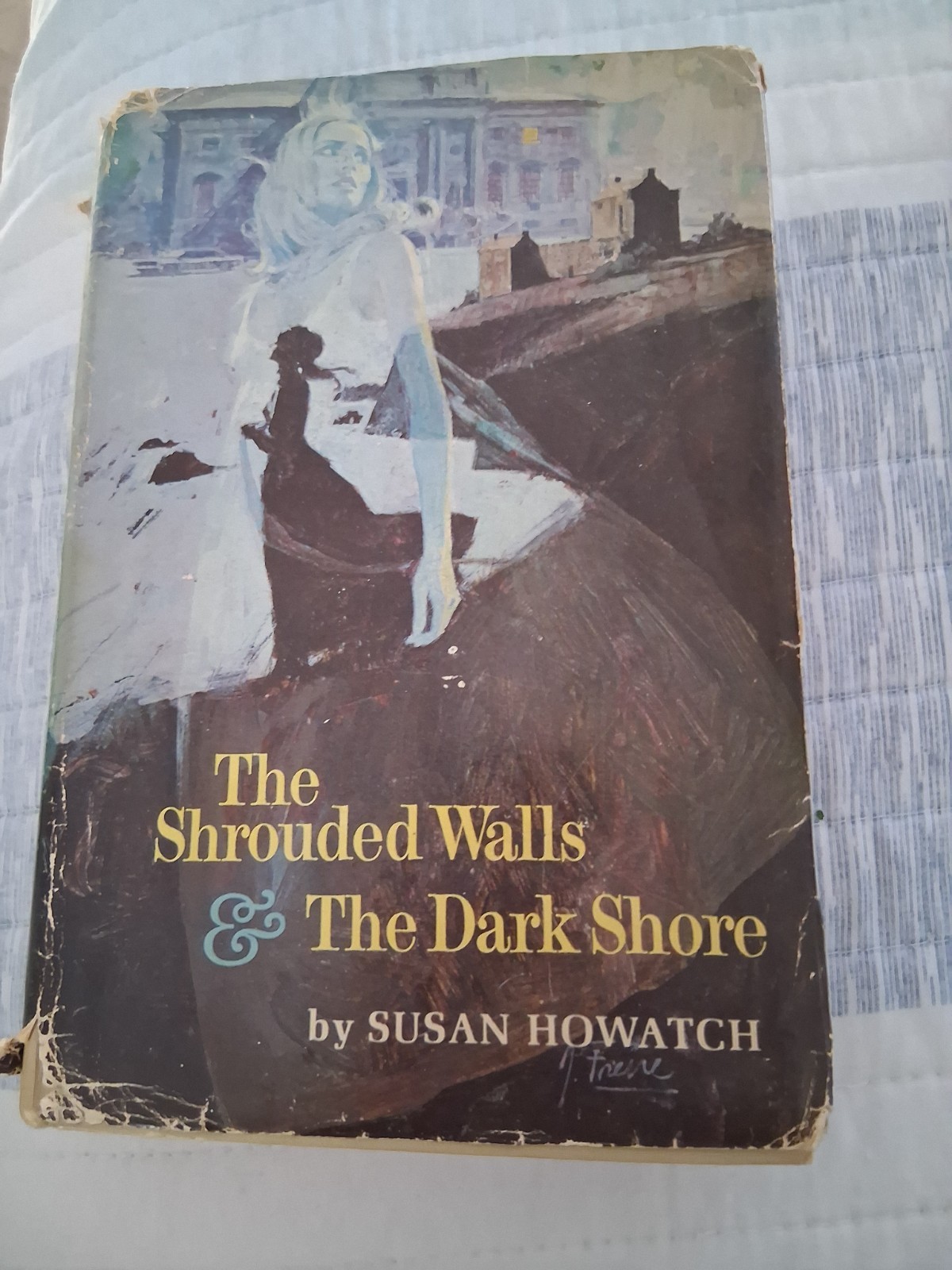 The Shrouded Walls & The Dark Shore by Susan Howatch 1968  Hardcover/Dust Jacket
