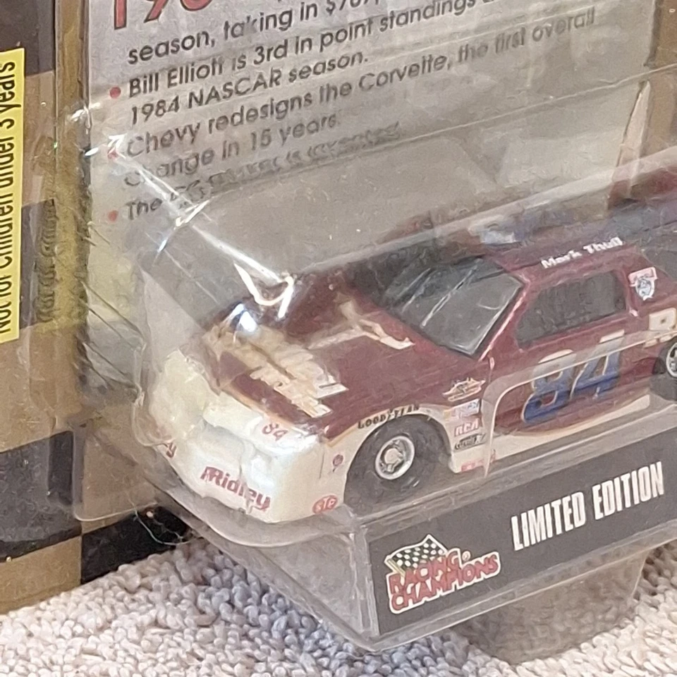 Mark Tholl 1984 Nascar Diecast 1/64 50 años de Nascar serie conmemorativa  Foto 4 de 4