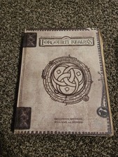 Dungeons Dragons: Forgotten Realms Campaign Setting Hardcover 2001 See Pics