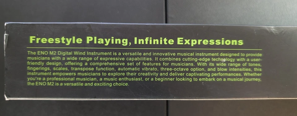 ENO M2 Smart Electric Mini Saxophone with Auto Vibration Digital Wind Instrument - Image 3 of 3