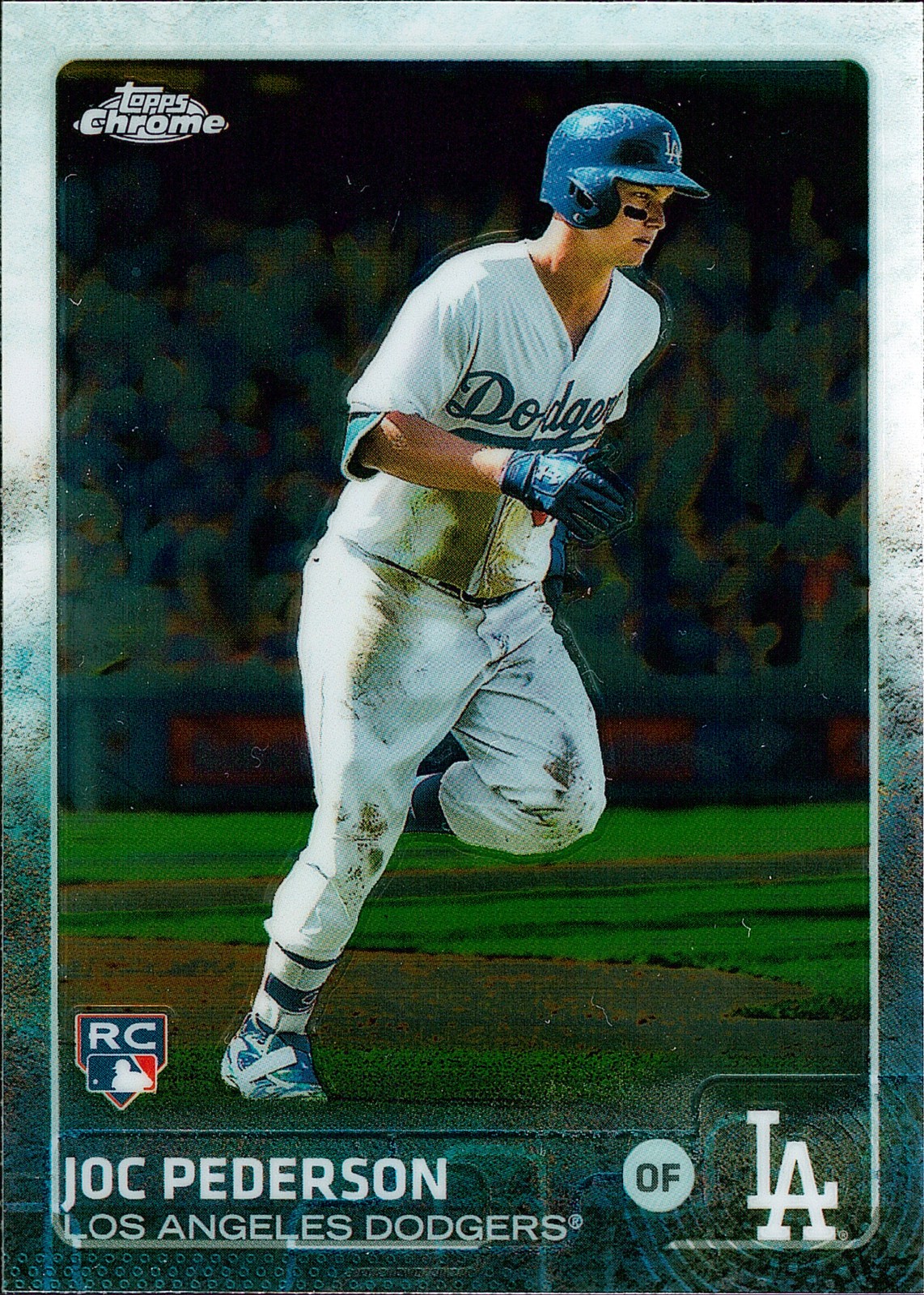 2015 Topps Chrome #129 Joc Pederson RC Los Angeles Dodgers
