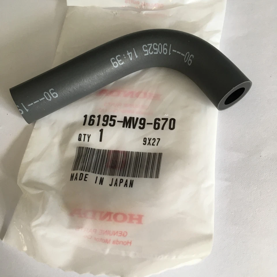 Tubo carburador Honda CBR600F 1991-1998 CBR900RR Fireblade 16195-MV9-670 Foto 3 de 4