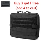 Tactical Molle Pouch First Aid Pouch EDC Utility Tools Bag Attachment Organizer