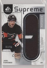 2022-23 Upper Deck SP Game Used Supreme 7/15 Joel Farabee #SP-JF Patch 0ze5