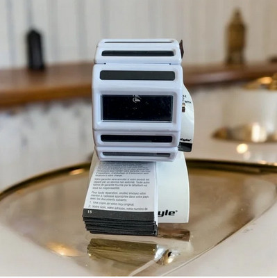 FREESTYLE The Bliss White Blue Watch Colorblock Water Resistant Elastic Band New FREESTYLE The Bliss White Blue Watch Colorblock Water  main image 3