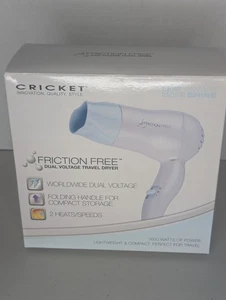 Cricket professionnel sans friction 1600 Sèche-cheveux de voyage à double tension Watt